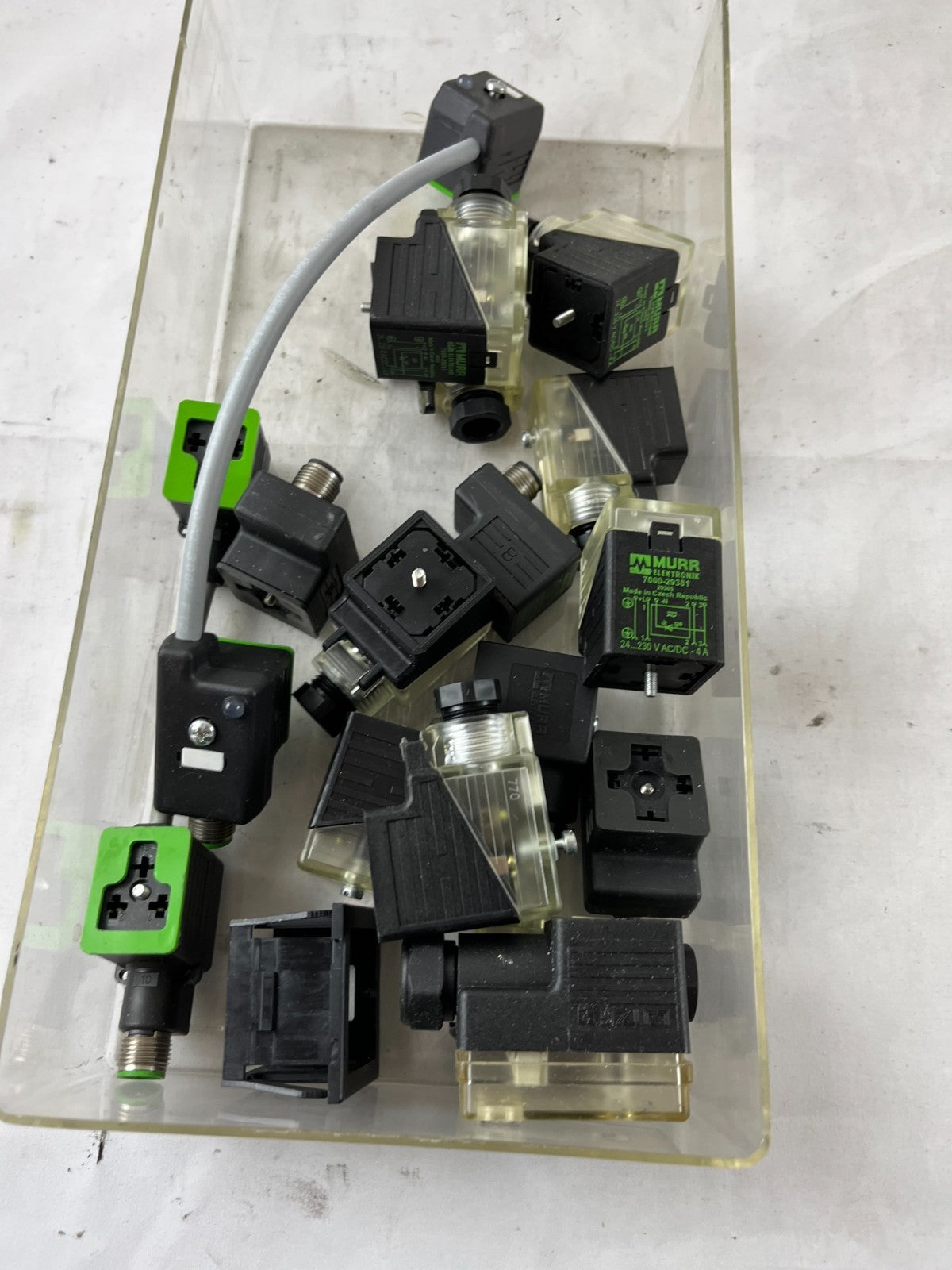 Murr Elektronik Valve Connector Plug DIN 43650 Solenoid Mixed Lot Spare Units