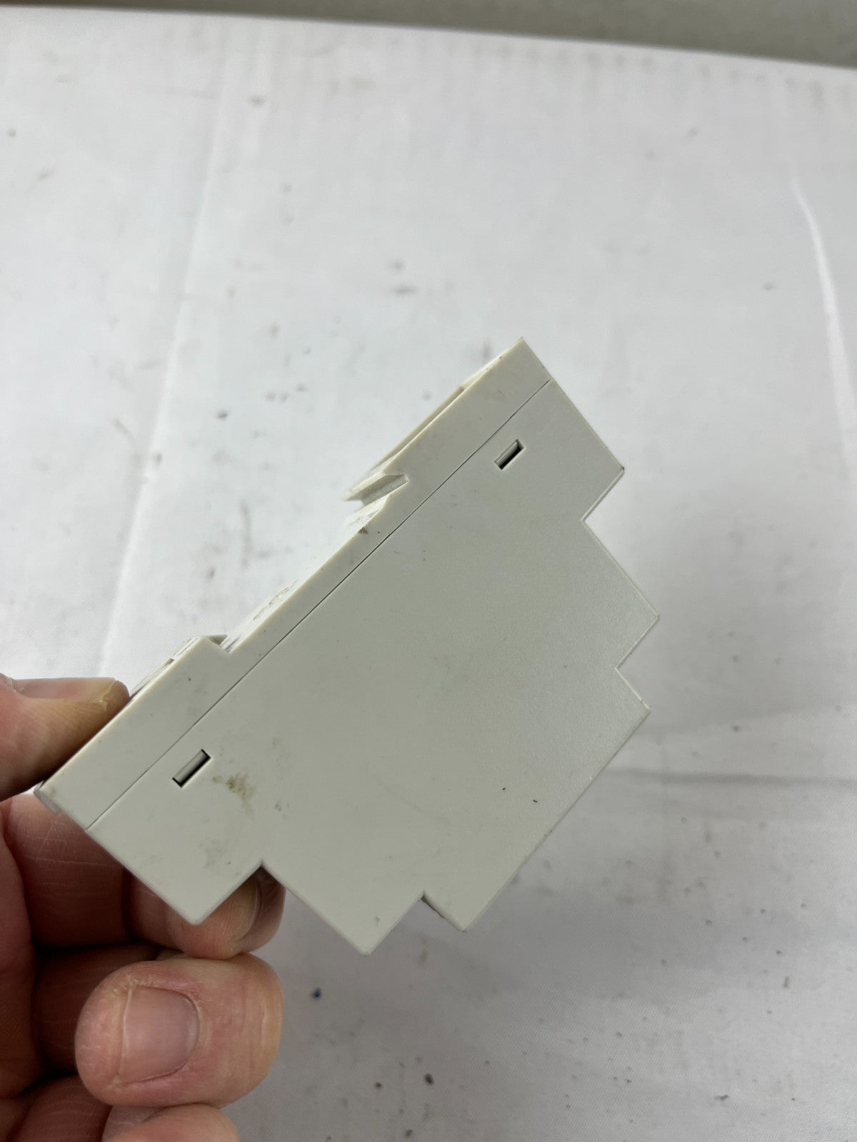 Mean Well DR-15-24 DIN Rail Power Supply 100–240VAC 24VDC 0.63A Used Spare Part