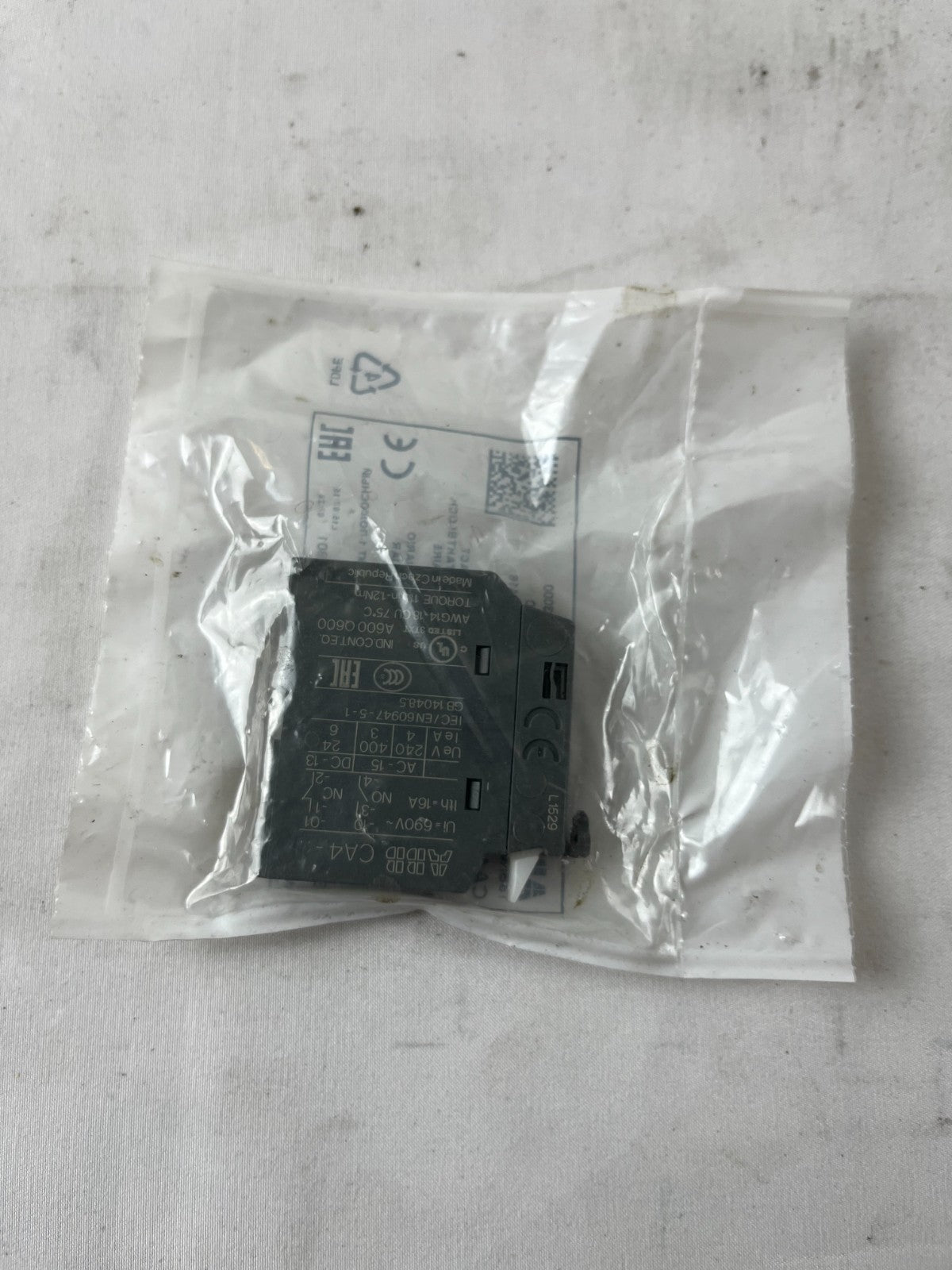 ABB CA4-10 Auxiliary Contact Block 1SBN010110R1010 1NO+1NC New Sealed Unit
