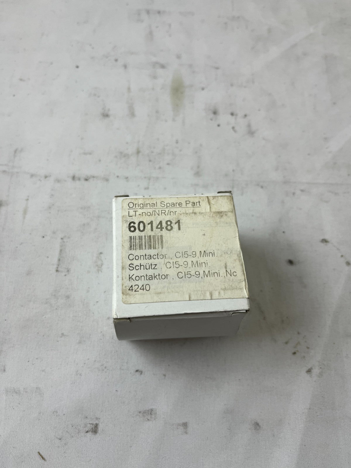 CI5-9 Mini Contactor Spare Part 601481 NC Module New Old Stock Spare Unit