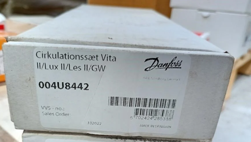 Danfoss Akva Lux II Vita PN: 004U8442 Circulation Set for Water Heaters