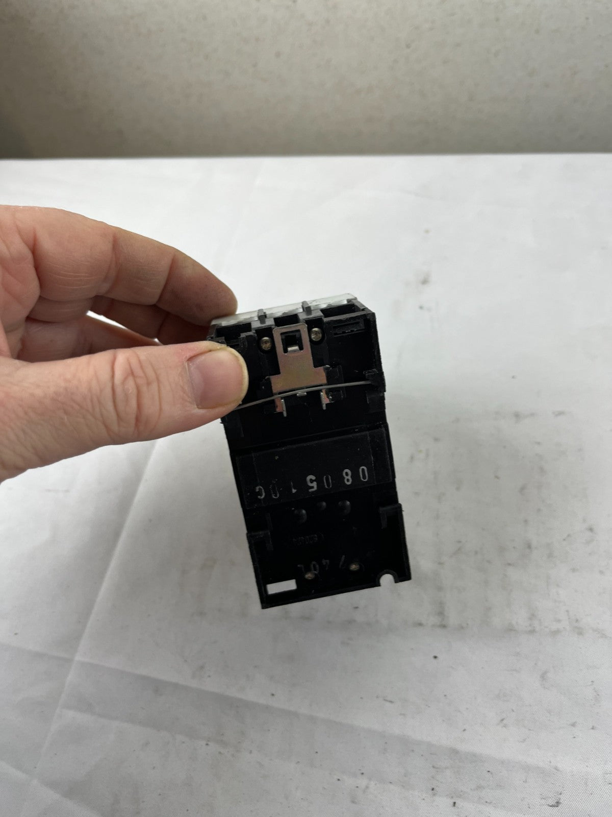 AEG Mbs 25 Manual Motor Starter 1–1.6A 3‑Pole 600V AC Used Spare Part