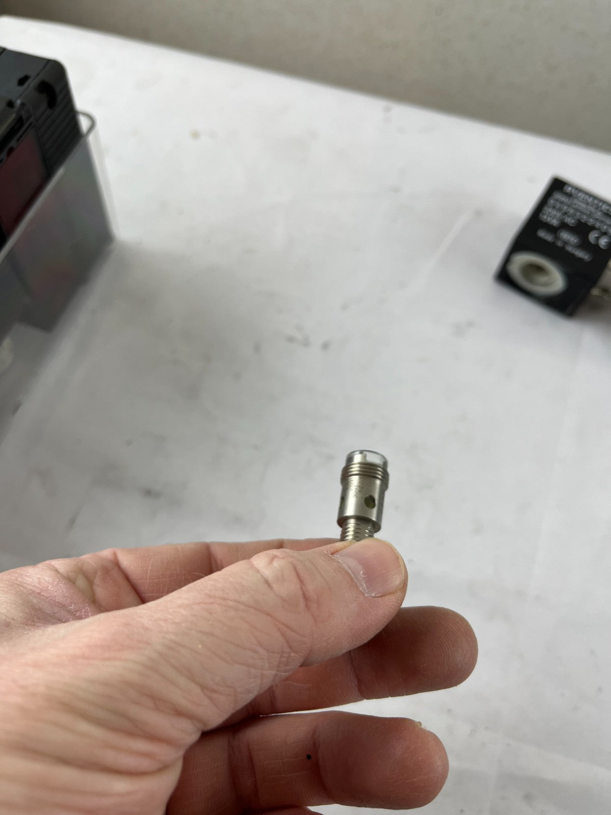 Omron 161714-18906M Industrial Pressure Switch Sensor M10x1.0 Stainless Steel