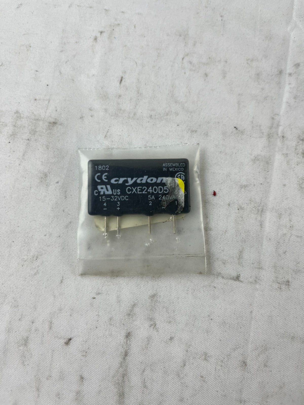 Crydom CXE240D5 Solid State Relay SSR 5A 240VAC 15-32VDC Input PCB NEW Mexico