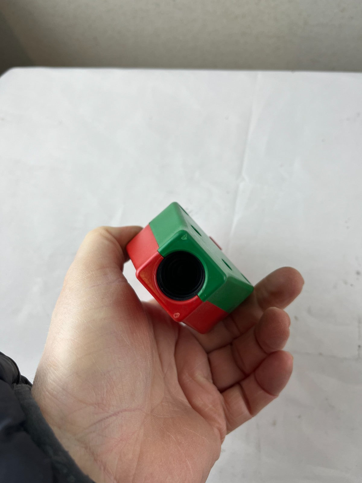Lauritz Knudsen LK 16A 440V IP44 Industrial Plug Connector Red Used Spare