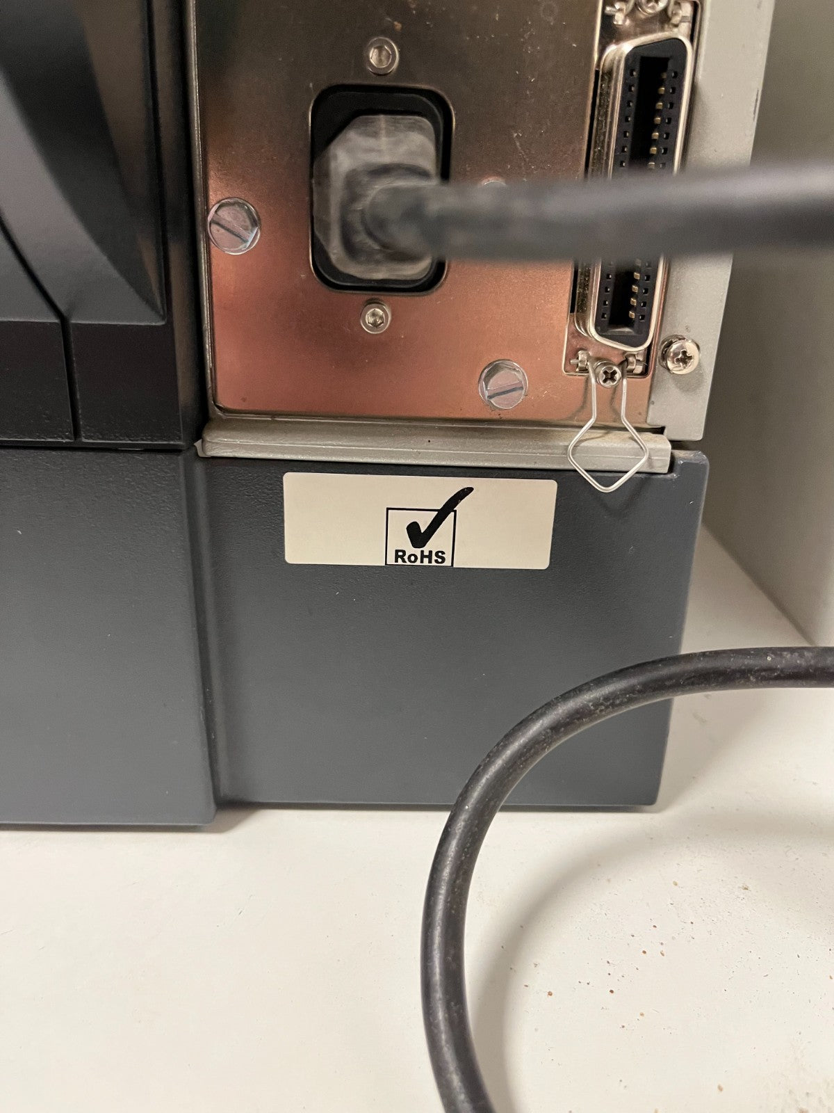 Zebra ZM400 200E-0100T Thermal Label Printer 203 DPI Working Order v53.17.11Z