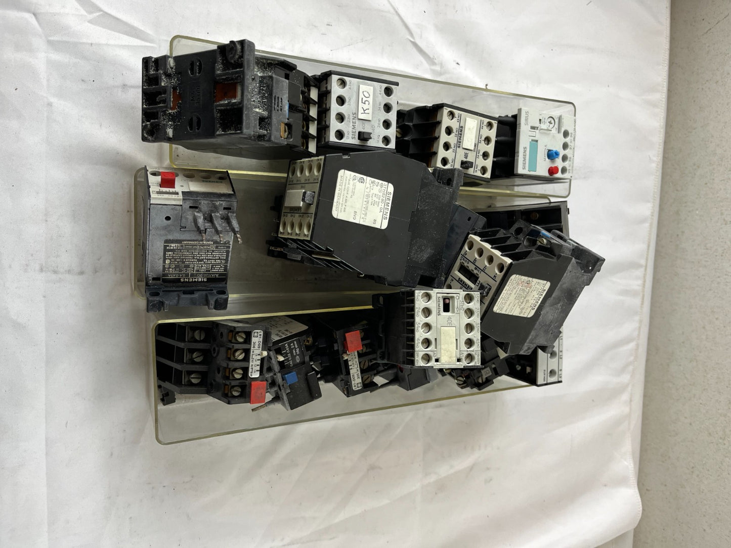 Siemens Contactor Overload Relay Lot 3TH 3UA 3UX Industrial Mixed Units Used