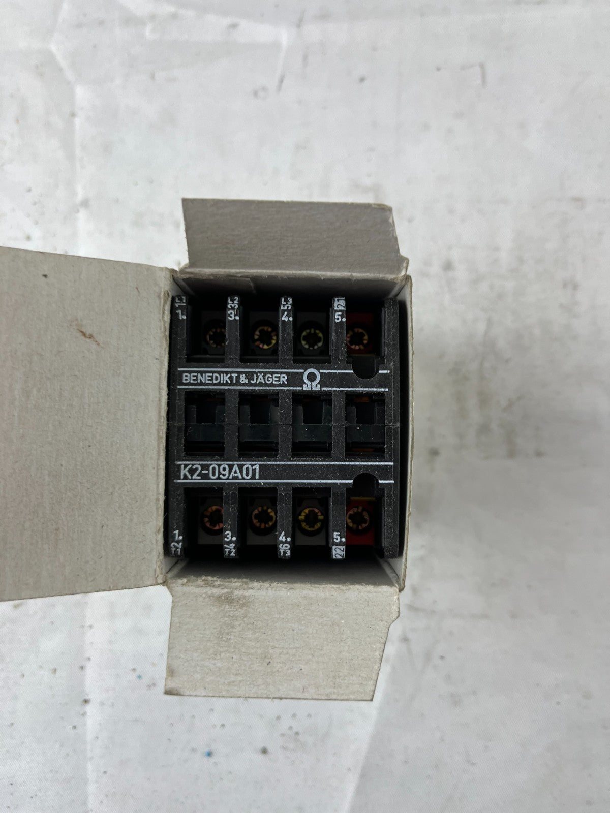 Benedikt & Jäger K2-09A01 400 Contactor 4kW 3~400V 9A 400V Coil New Spare Part