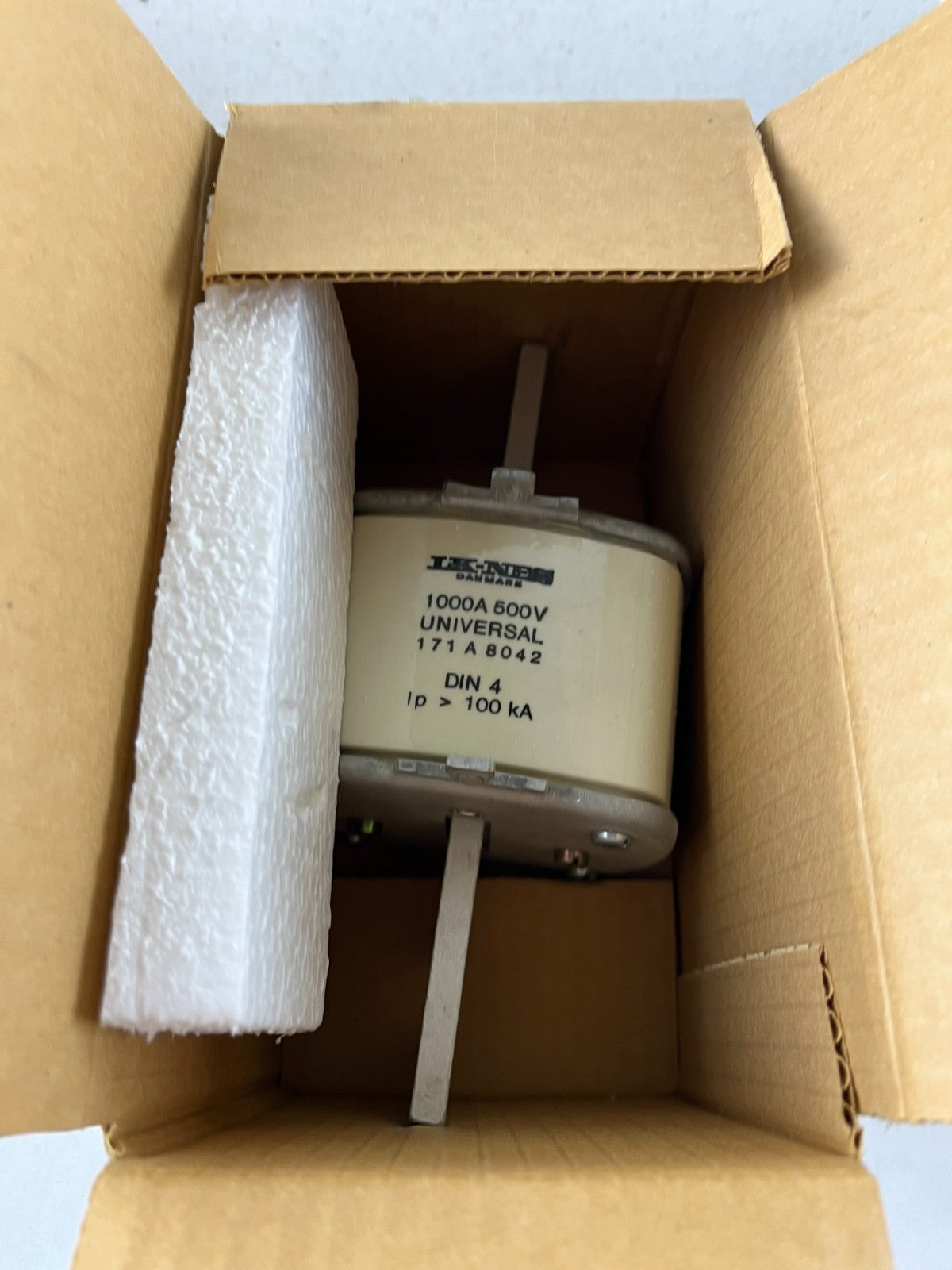 LK‑NES 171A8042 NH4 Fuse 1000A 500V gG Universal DIN 4 Denmark New in Box
