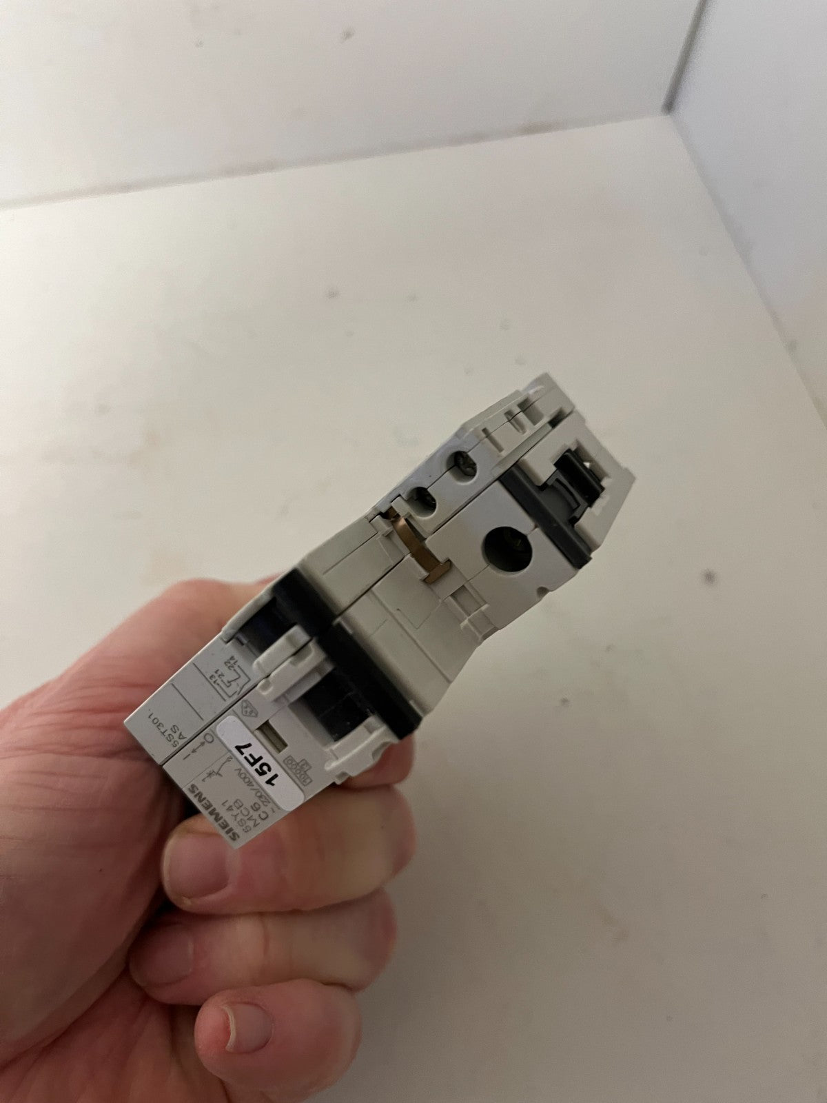 Siemens 5SY41 MCB C6 1P+Aux 6A Miniature Circuit Breaker 230/400V Used Spare