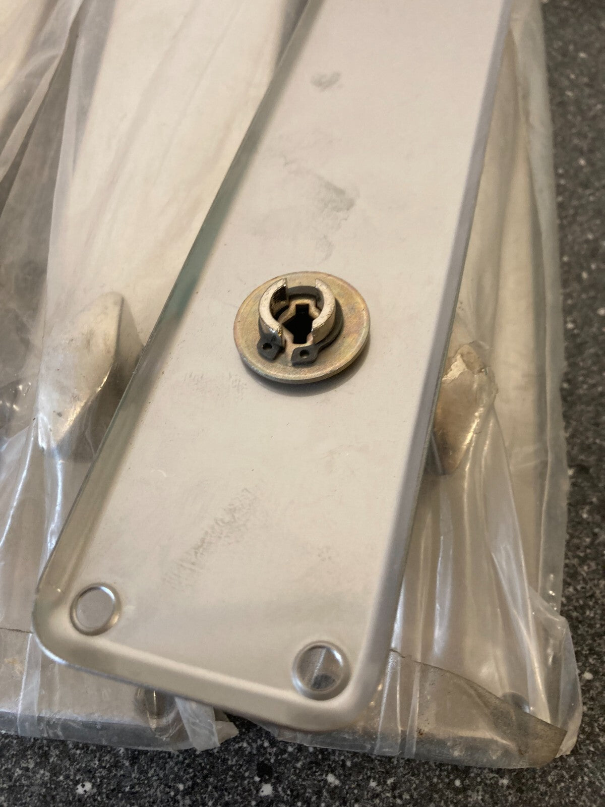 Bundle of 15x Assa Abloy Spacer Long Plates w. Lever Handles 230x50x5mm
