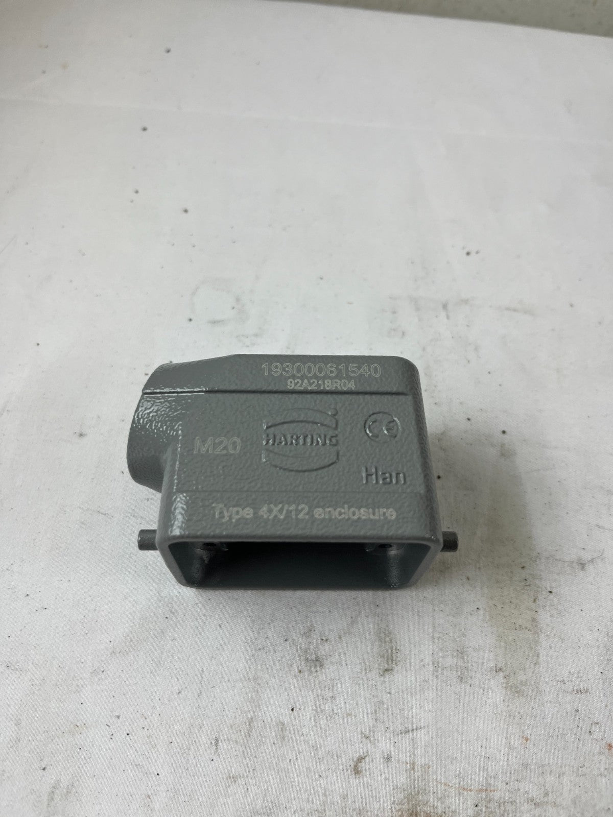 Harting Han 4X/12 Connector Hood M20 Side Entry 19300061540 New Spare Unit