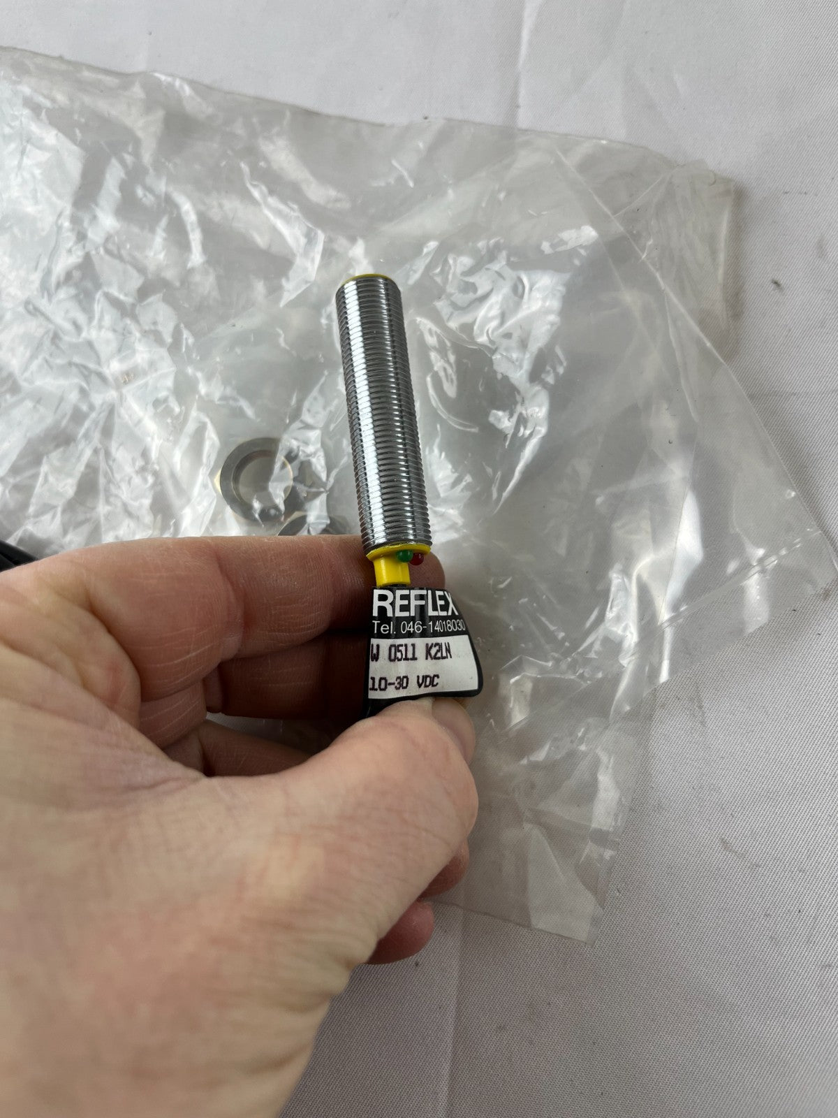 Reflex W0511 K2LN Inductive Proximity Sensor 10-30VDC M12 New Spare Unit