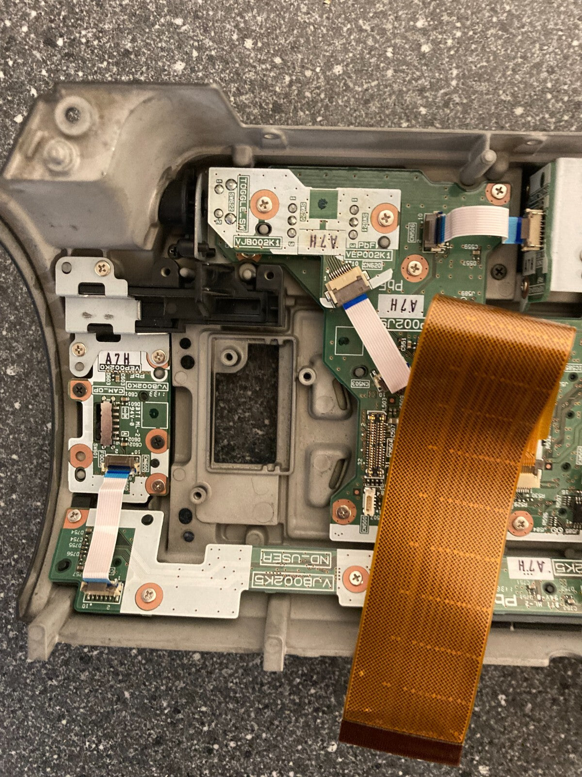 Panasonic AG-HPX250EJ P2 HD Camera Spare Part Control Panel Assembly