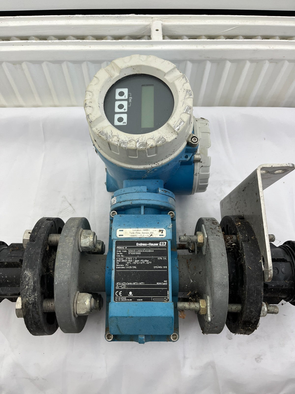 Endress+Hauser Promag W 50 Electromagnetic Flow Meter 50W40-UA0A1AA0ABAA DN40