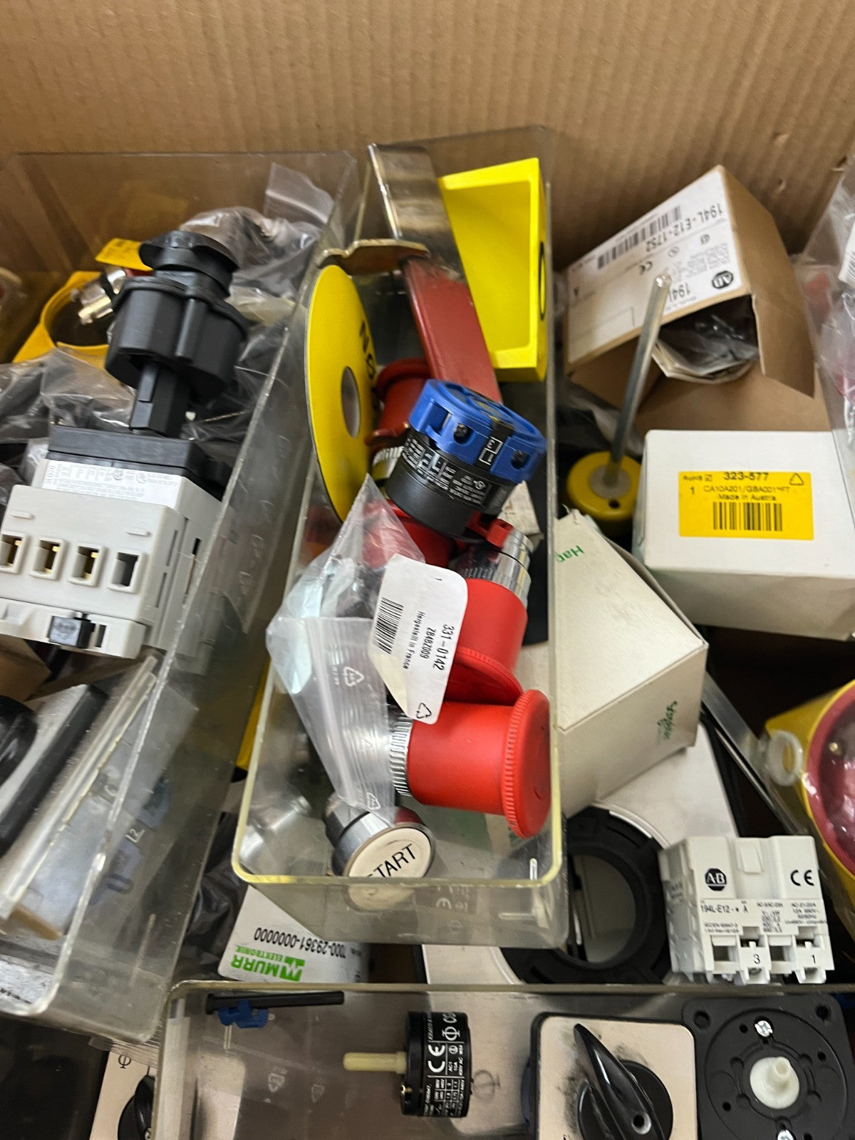 Kraus & Naimer Schneider ABB Industrial Switch & Control Parts Huge Mixed Lot