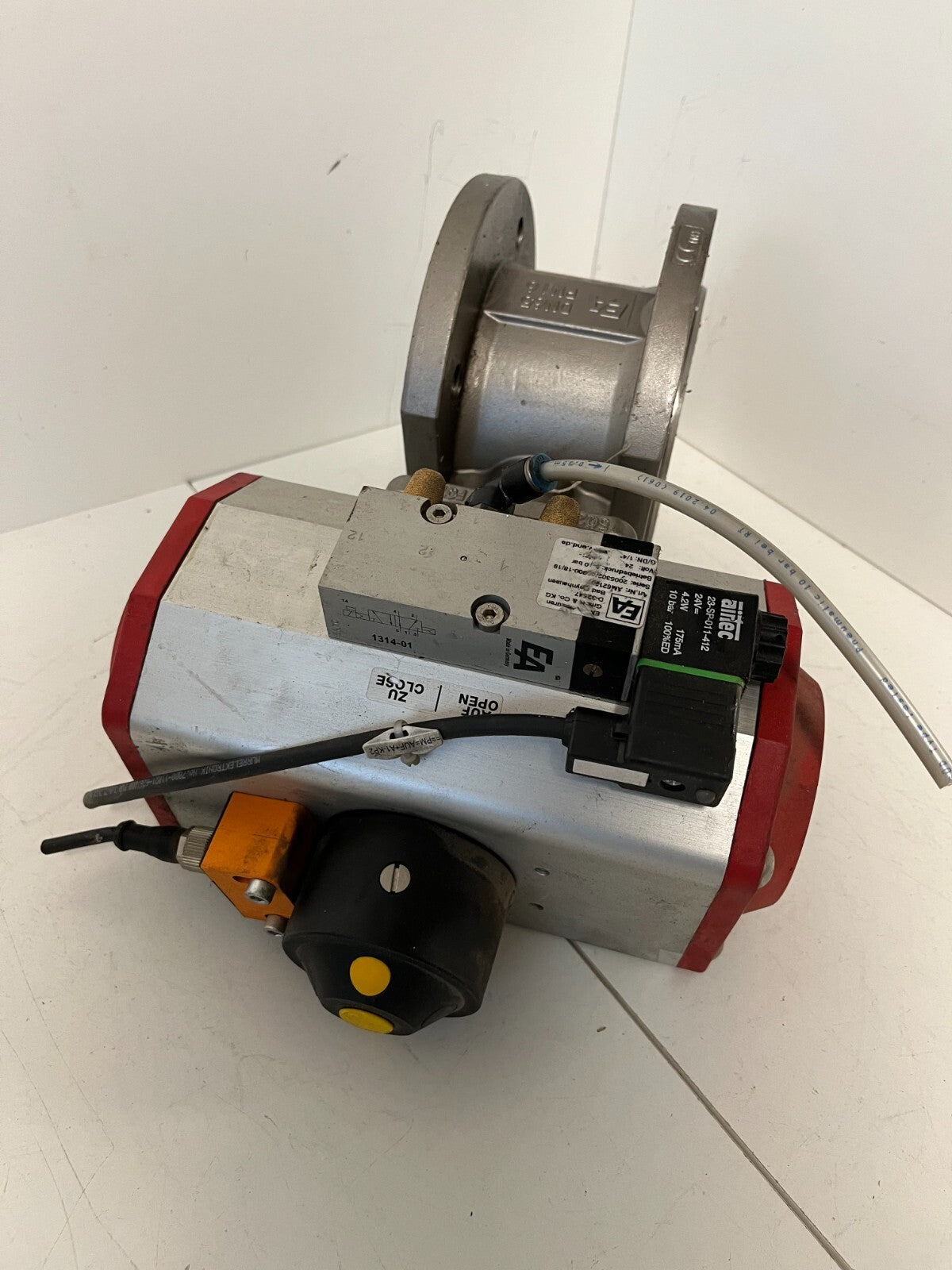 END-Armaturen ZK311308 DN65 Pneumatic Ball Valve Stainless Steel PTFE 16bar