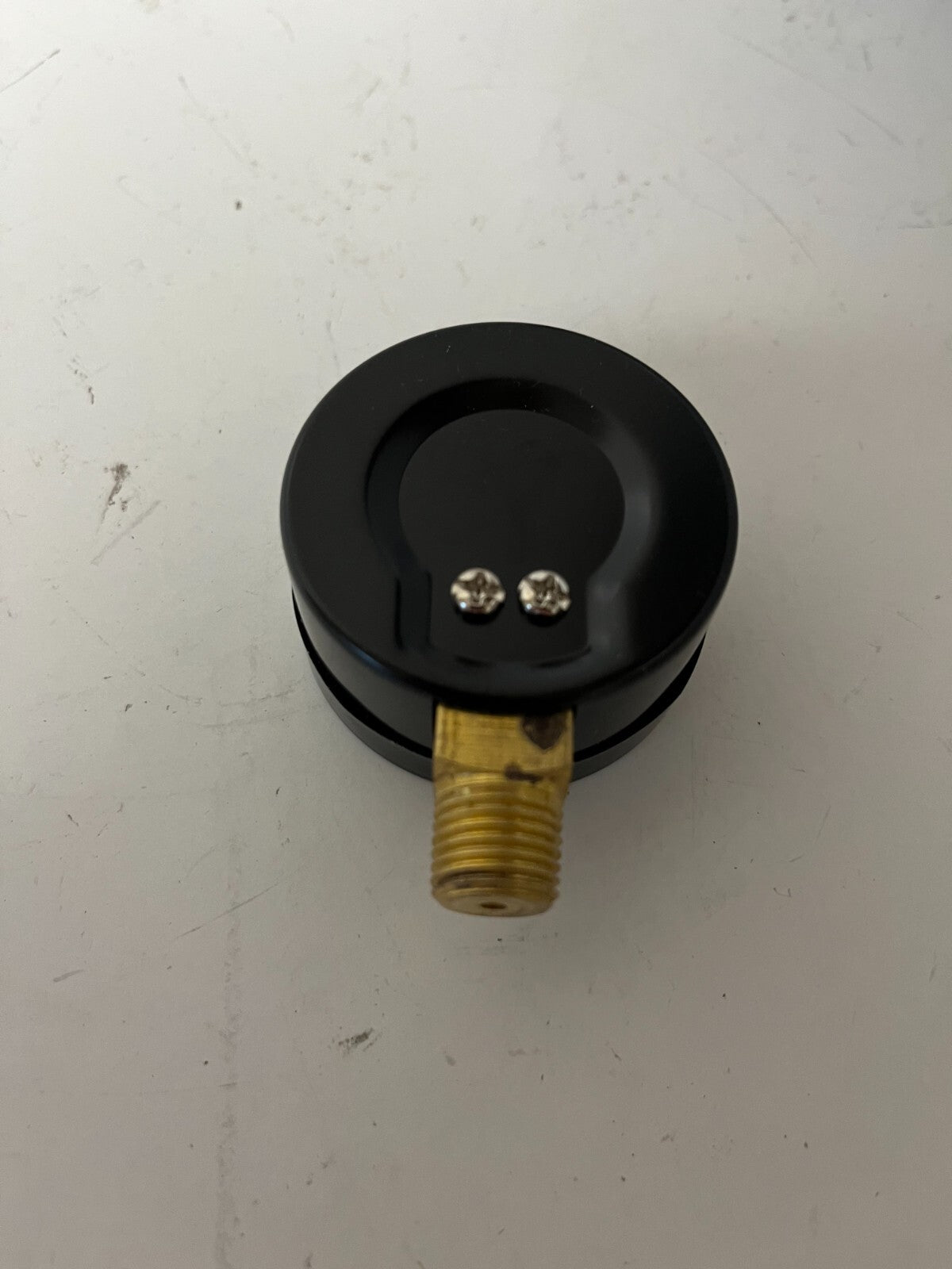Lot of 4 Pressure Gauges 0-25 Bar / 0-1 MPa - Brass Connection - New in Box