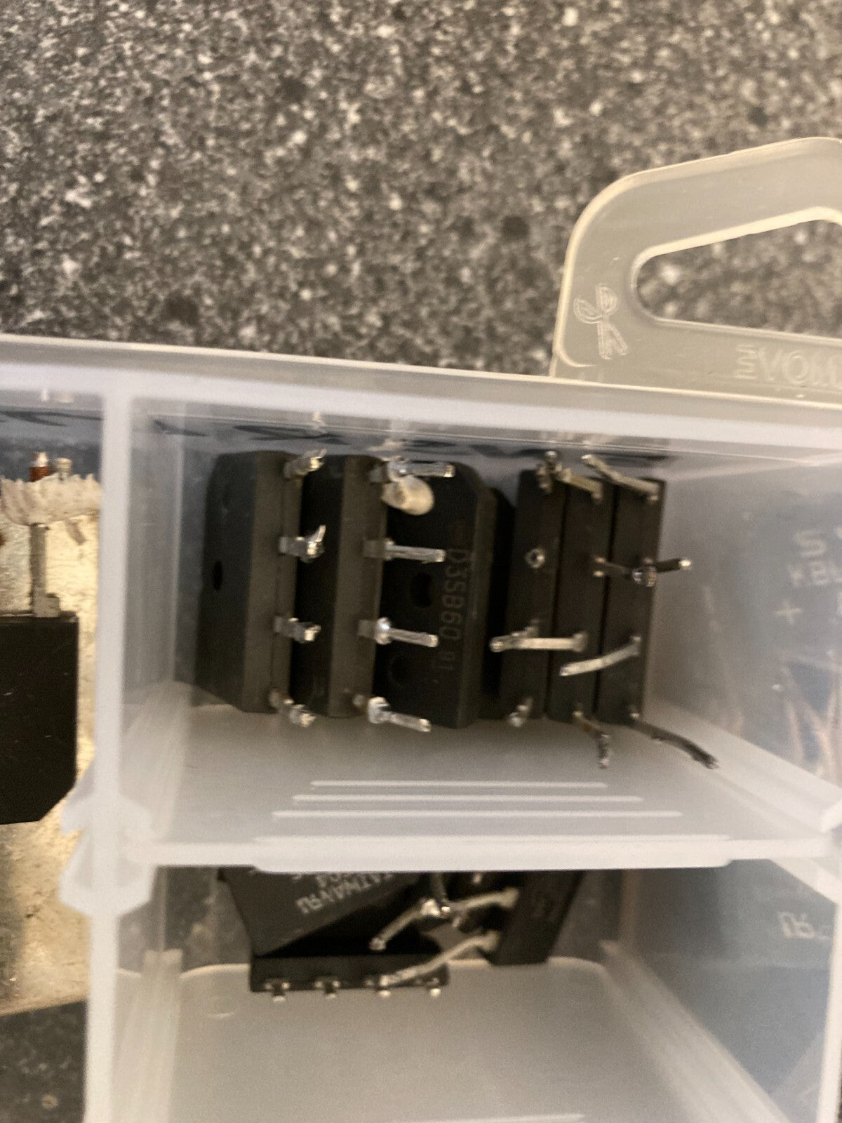 Lot of Assorted Bridge Rectifiers in Storage Case Various Models Specifications