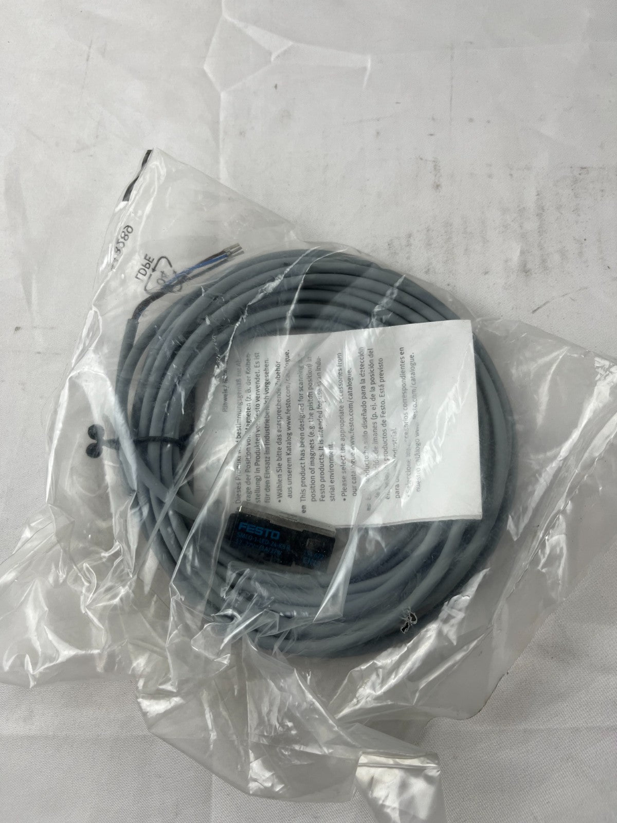 FESTO SMEO-1-LED-24-K5-B Sensor NEW Magnetic Reed 24V 5m Cable 151672 Sealed