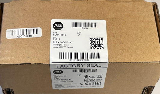 Allen-Bradley 5094-IB16 FLEX 5000 digital input module factory sealed box