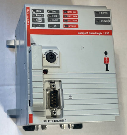 Allen-Bradley Compact GuardLogix 1768-L43S safety PLC