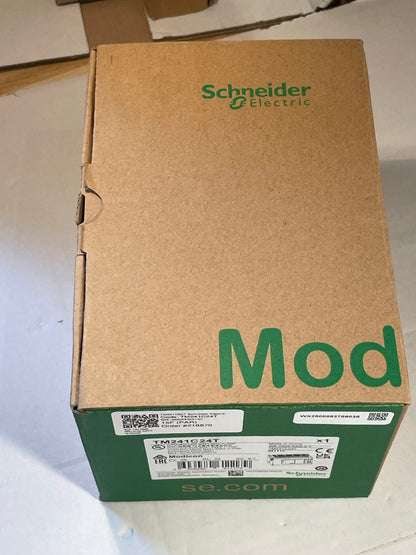 Schneider Electric Modicon M241 TM241C24T Logic Controller 24 I/O PNP 24VDC New