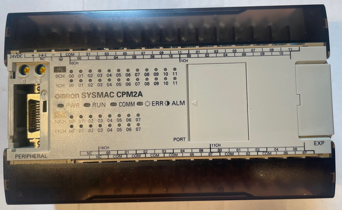 Omron SYSMAC CPM2A-40CDR-D Programmable Controller 24VDC 40 I/O Relay