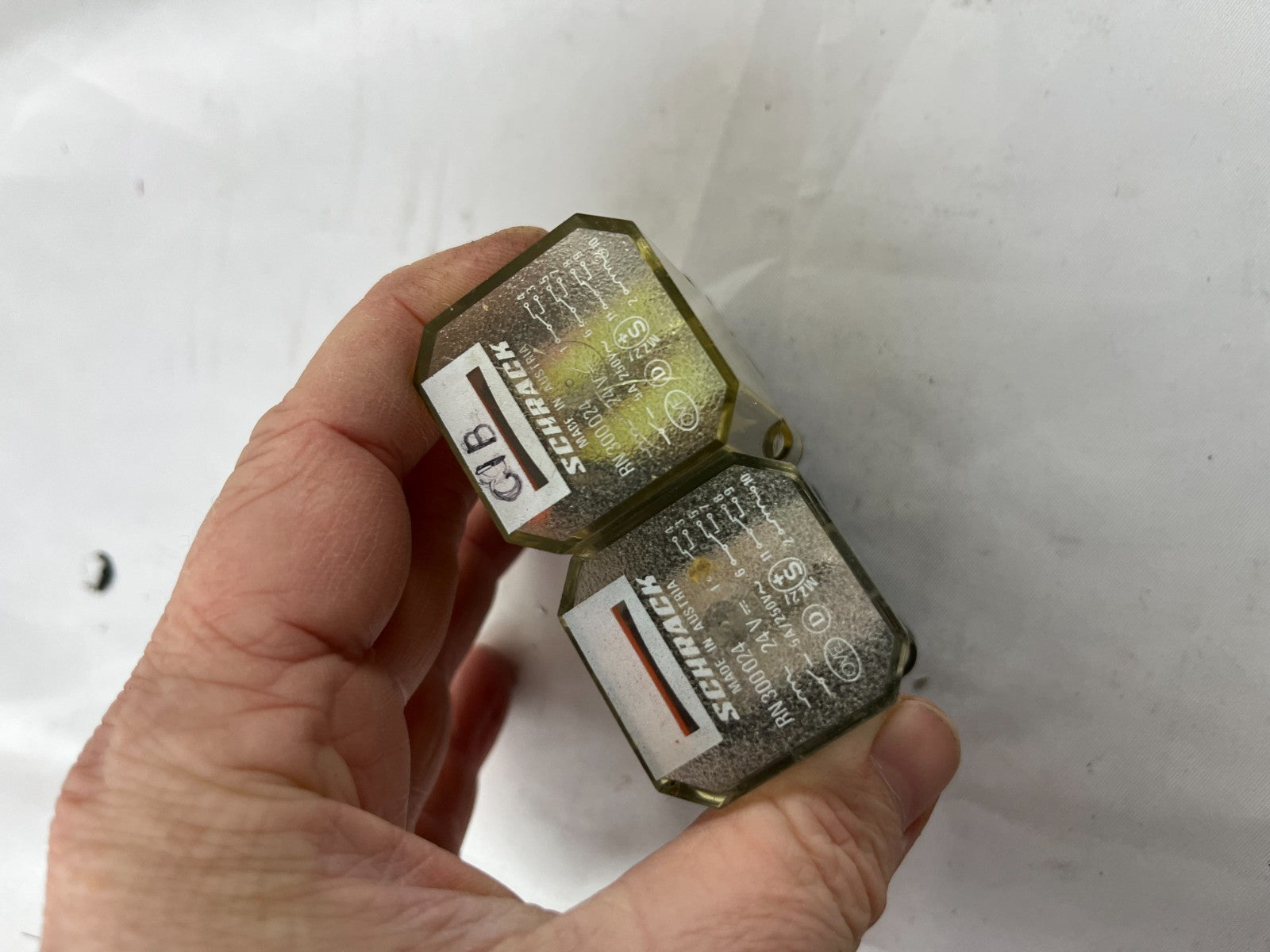 Schrack RN300024 Relay 24V DC 5A 11‑Pin Octal – Lot of 2 Used Spare Units