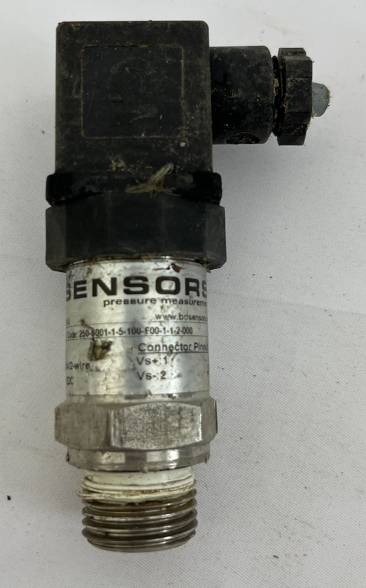 BD Sensors DMK 331 Pressure Transmitter 0–6 bar 4–20mA 2-wire 12–36VDC Used