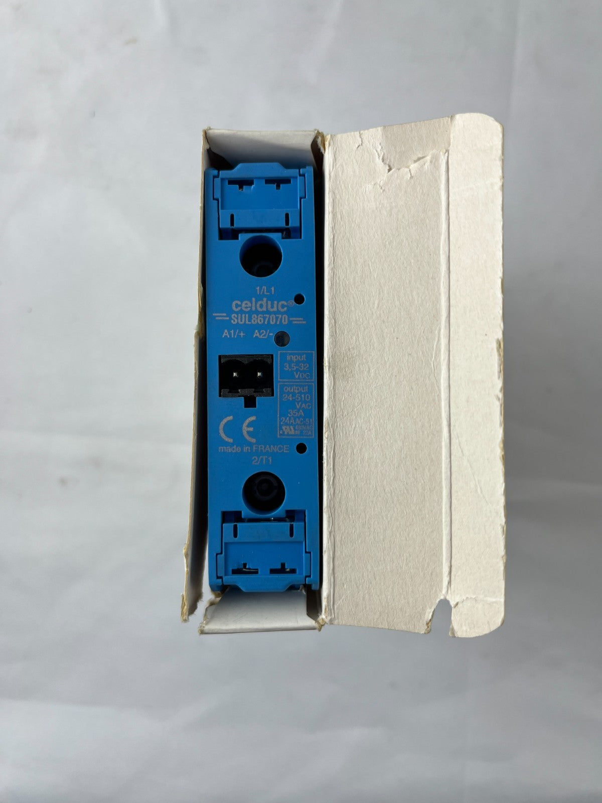 Celduc SUL867070 Solid State Contactor Relay 35A 24–600Vac Output 3.5–32VDC New