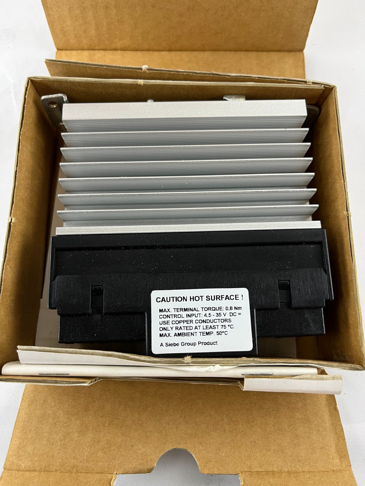 ERO Electronic ISR.025.400.000 Solid State Relay 25–52A 400Vac 4.5–35VDC New