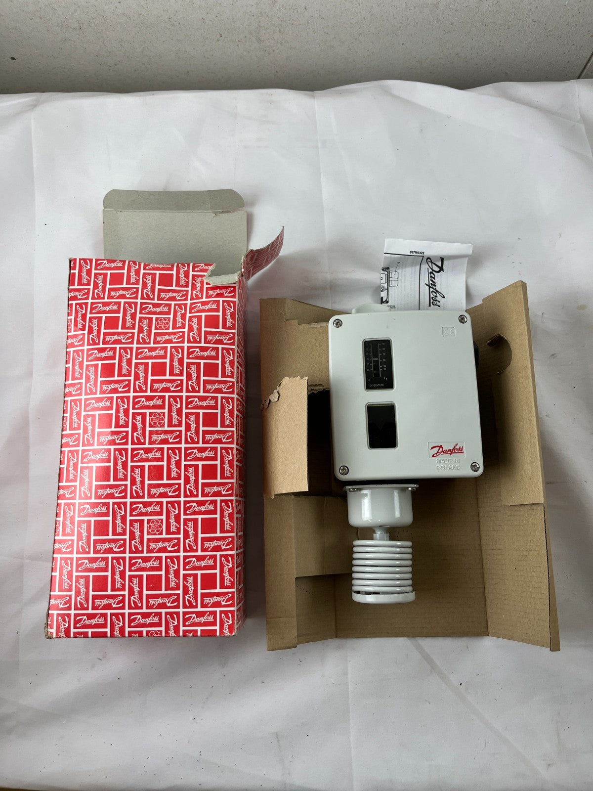 Danfoss RT115 Temperature Control Thermostat 017-519766 SPDT New In Box