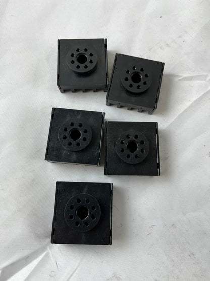Omron P3G-08 Relay Socket 8-Pin Panel Mount Screw Terminal Lot 5pcs Spare Units