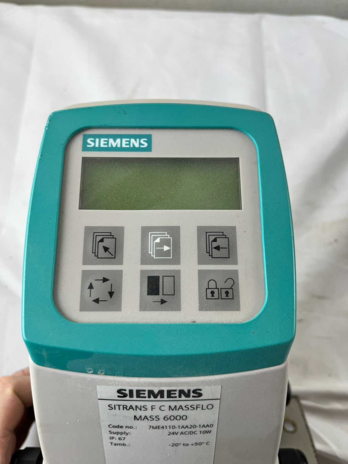 Siemens SITRANS F C MASS 6000 7ME4110-1AA20-1AA0 Flow Transmitter New Unit