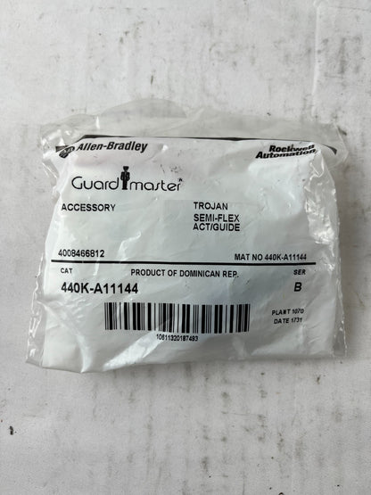 Allen-Bradley 440K-A11144 Guardmaster Trojan Semi-Flex Actuator Guide NEW Spare