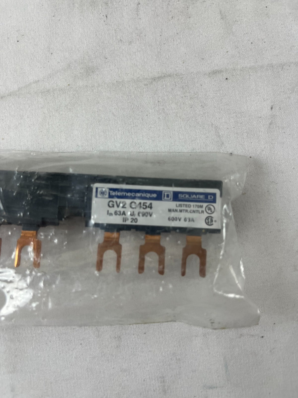 Telemecanique GV2C154 Busbar Comb Connector 3P 63A 690V New Unit Spare
