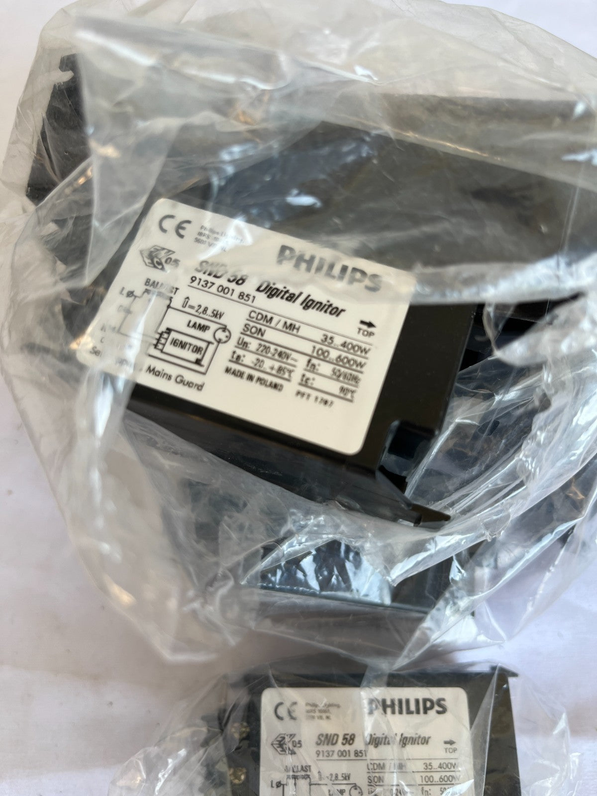 Philips SI 51 Ignitor 9136195199 HPI-T 250-400W New Lot Of 11x Pieces