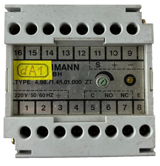 W. KAMMANN GmbH 4.98.71.45.01.000 ZT Timing / Monitoring Relay 220 V 50/60 Hz
