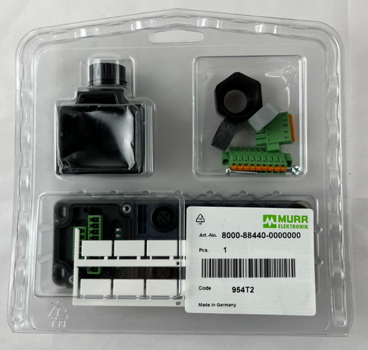 Murr Elektronik 8000-88440-0000000 Exact12 M12 Distribution Box 8×M12 4-Pin 24V