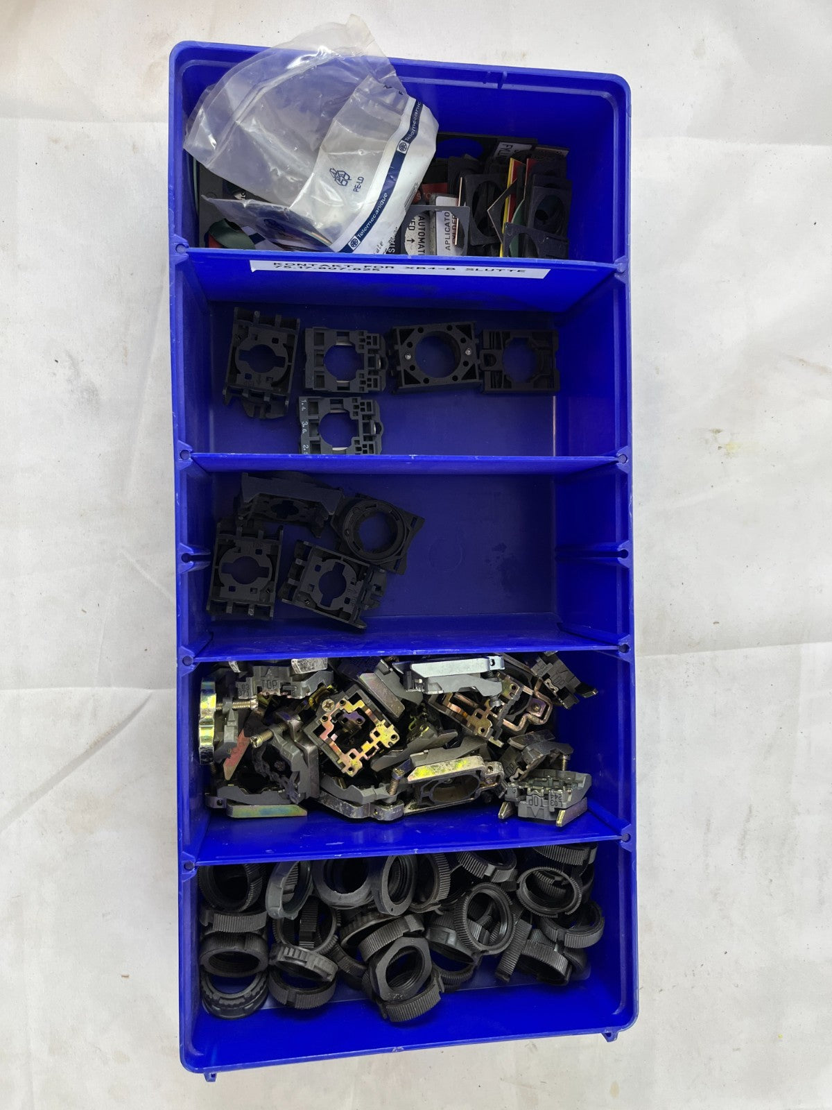 Telemecanique Schneider Harmony Pushbutton Hardware Mounting Parts Mixed Lot