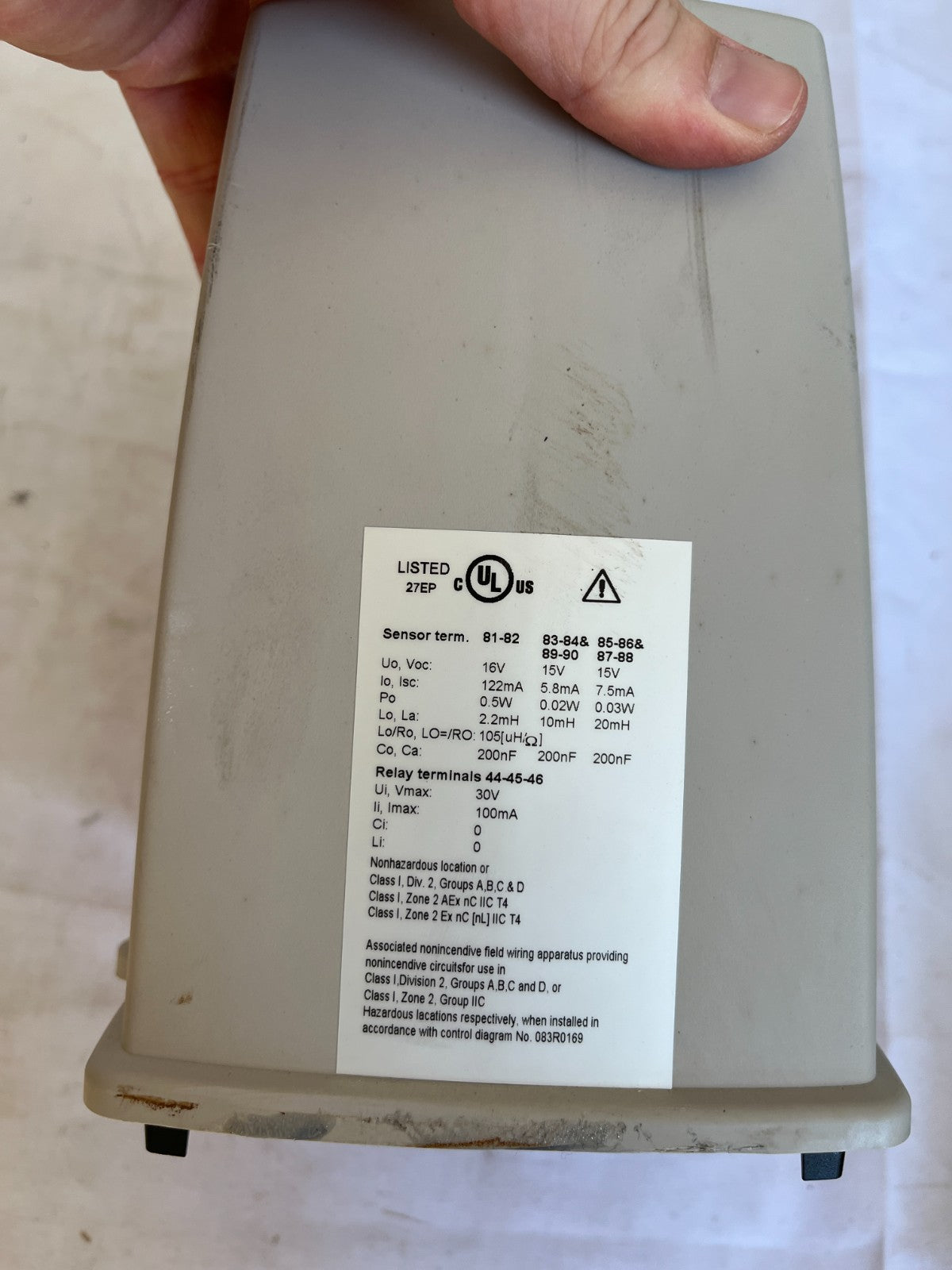 Siemens 7ME4110-2AA20-1AA0 Sitrans MASS 6000 DeviceNet Parts SOLD AS IS SPARE