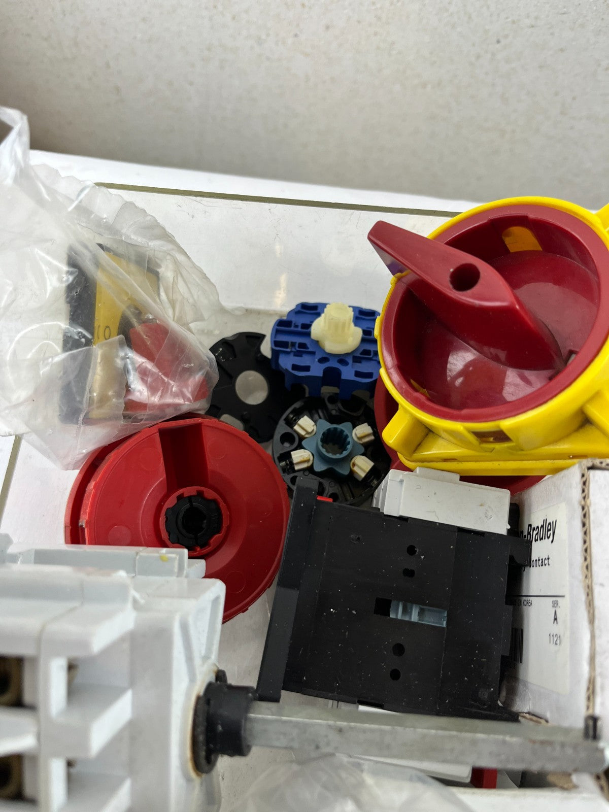 Industrial Switch Bundle Allen Bradley ABB Mixed Lot Emergency Stop Components