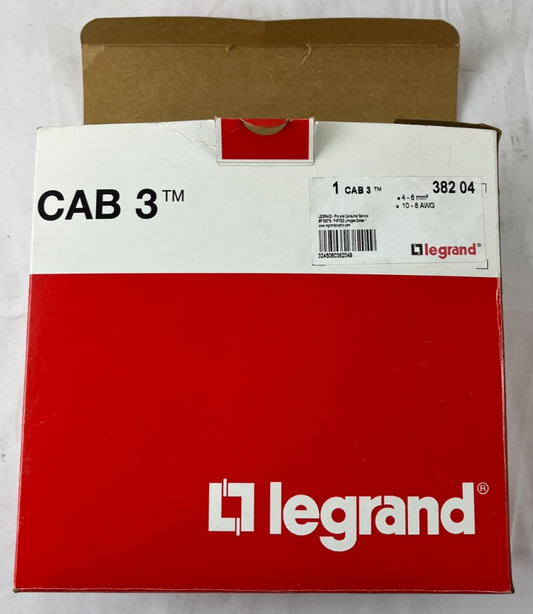 Legrand CAB 3 38204 Cable Marker Toolkit 4–6 mm² (10–8 AWG) New in Box Spares