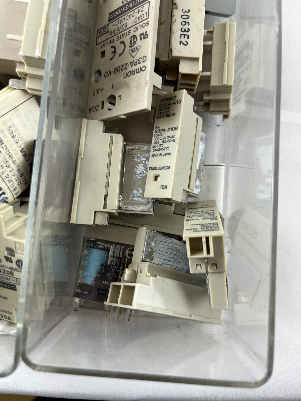 Omron G3PA-420B-VD Solid State Relay Lot 20A SSR Power Cartridges G32A-A420-VD