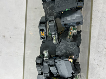 Schneider Electric ZBVM3 Harmony ZBV Green LED Light Blocks 230–240 V AC Lot Mix