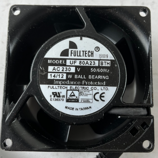 Fulltech UF 80A23 BTH 230VAC Axial Cooling Fan 80mm Ball Bearing New Spare