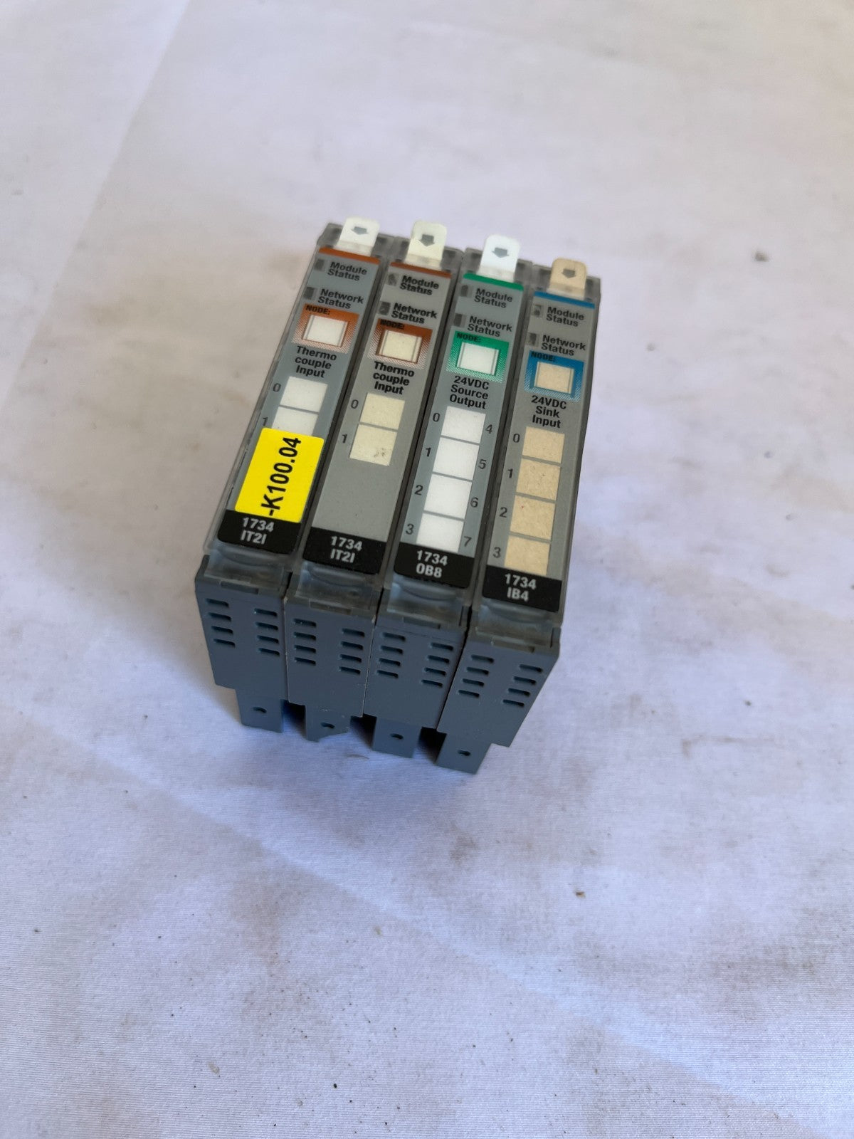 Allen-Bradley 1734-IT2I OB8 IB4 POINT I/O Module Bundle 4pcs Used Spares