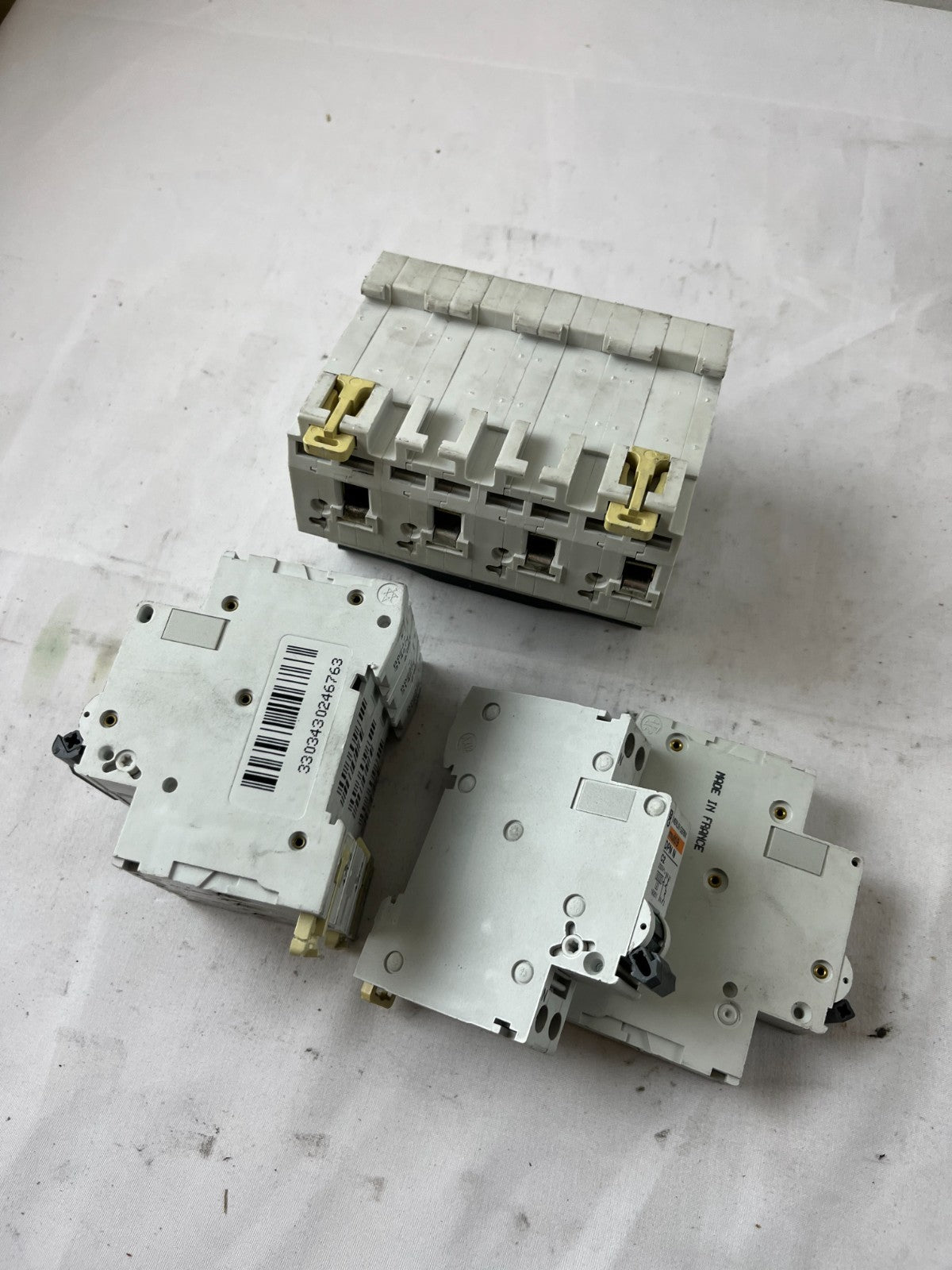 Merlin Gerin Multi9 C32L C60N DPN N Breaker Lot 4pcs 230/400V Used Spare Units