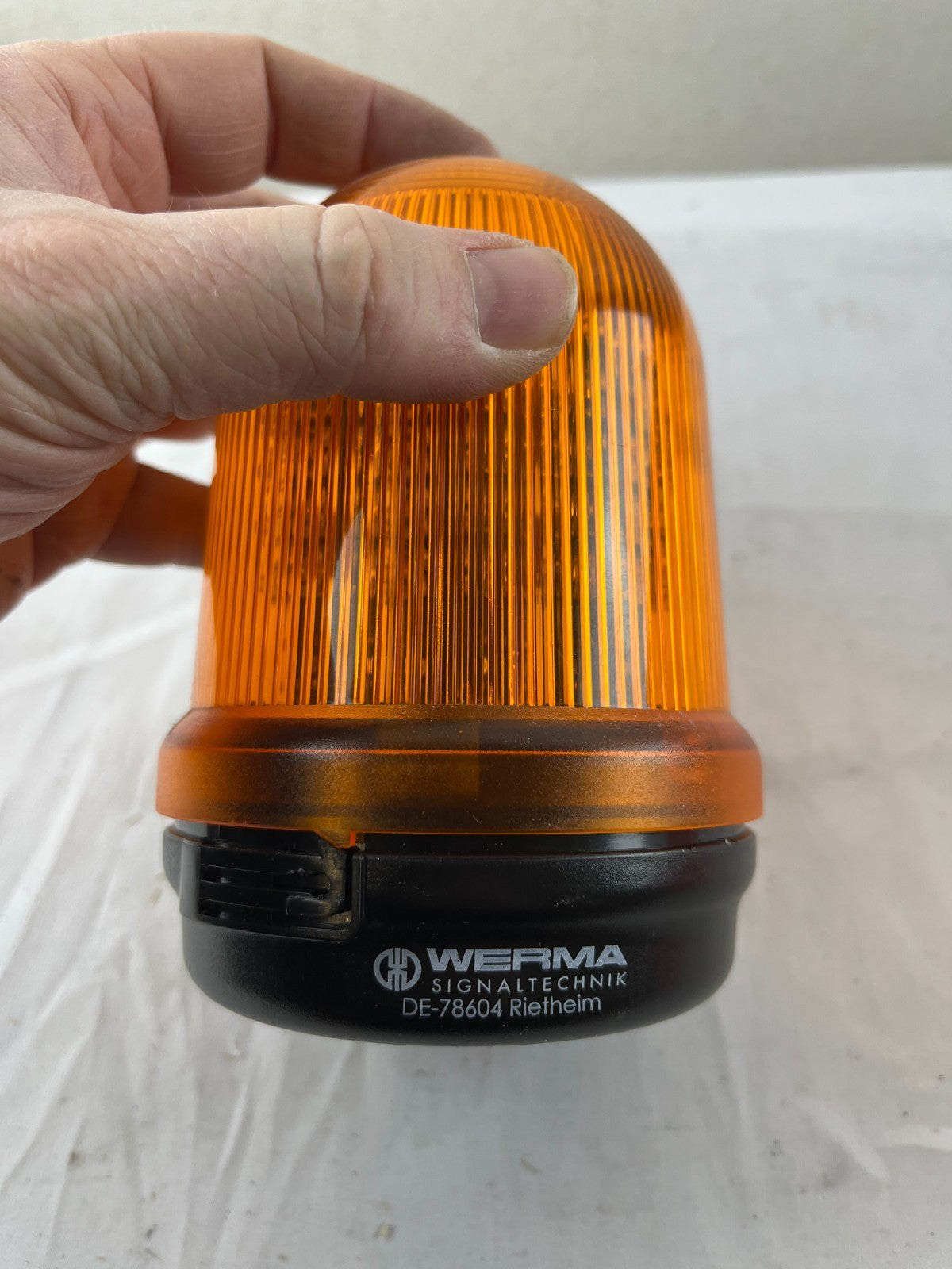 Werma Signaltechnik Amber Warning Beacon NEW Industrial Signal Light Germany